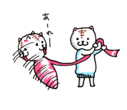 tabby valentine sticker #9912926