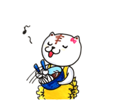 tabby valentine sticker #9912936