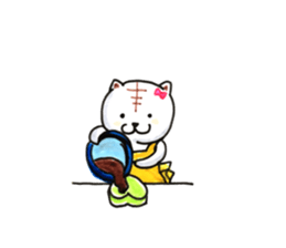 tabby valentine sticker #9912937