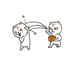 tabby valentine sticker #9912943