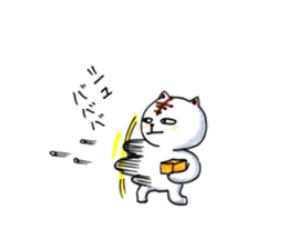 tabby valentine sticker #9912945