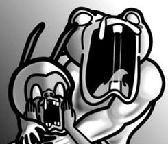 The clover and The cute bee sticker #9913536