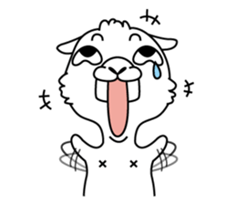 Alpaca-Lucas sticker #9913553