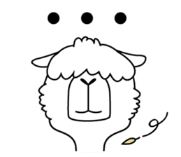 Alpaca-Lucas sticker #9913554