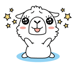 Alpaca-Lucas sticker #9913559