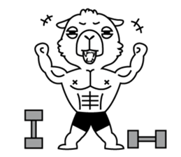 Alpaca-Lucas sticker #9913562