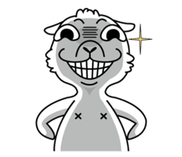Alpaca-Lucas sticker #9913563