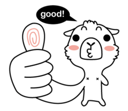 Alpaca-Lucas sticker #9913570