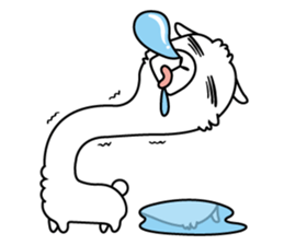 Alpaca-Lucas sticker #9913572