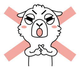Alpaca-Lucas sticker #9913580