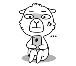 Alpaca-Lucas sticker #9913583