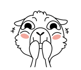 Alpaca-Lucas sticker #9913585