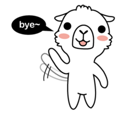Alpaca-Lucas sticker #9913590