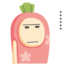 Carrot & Dog sticker #9914444