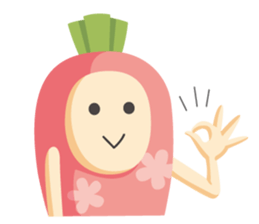 Carrot & Dog sticker #9914449