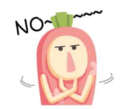 Carrot & Dog sticker #9914451