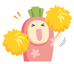 Carrot & Dog sticker #9914460