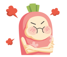 Carrot & Dog sticker #9914465