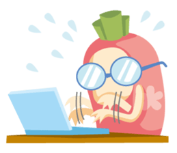 Carrot & Dog sticker #9914468