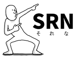 Sticker abridged by alphabet. sticker #9914553