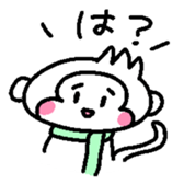 snowmonkey sticker #9914643