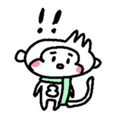 snowmonkey sticker #9914660