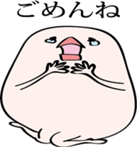 Hungry birds sticker #9914755