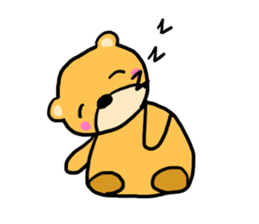 Kumachan of the bear Vol.3 sticker #9914801