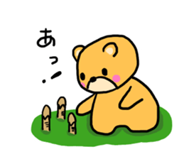Kumachan of the bear Vol.3 sticker #9914814
