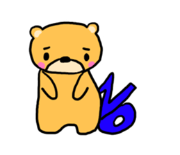 Kumachan of the bear Vol.3 sticker #9914831