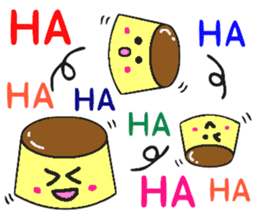 Pretty dessert sticker of English sticker #9915371