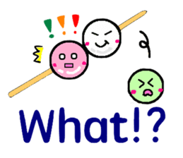 Pretty dessert sticker of English sticker #9915381