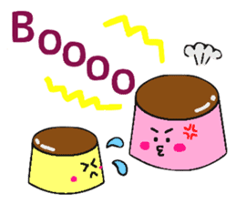 Pretty dessert sticker of English sticker #9915387