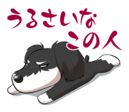 Miniature Schnauzer RISE sticker #9915556