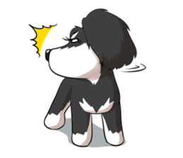 Miniature Schnauzer RISE sticker #9915583