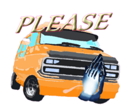 I Love Vans  Cute Designs Car Sticker sticker #9915755