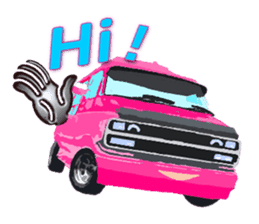 I Love Vans Cute Designs Car Sticker sticker #9915768