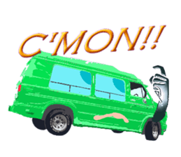 I Love Vans  Cute Designs Car Sticker sticker #9915772