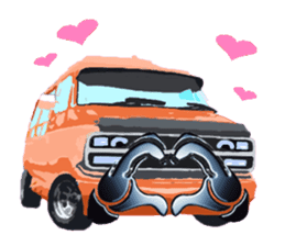I Love Vans Cute Designs Car Sticker sticker #9915778