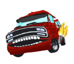 I Love Vans  Cute Designs Car Sticker sticker #9915783