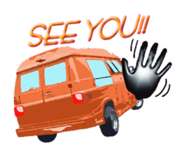 I Love Vans  Cute Designs Car Sticker sticker #9915786