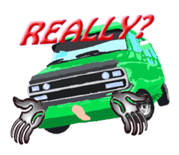 I Love Vans  Cute Designs Car Sticker sticker #9915788