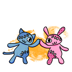 Injured stuffed animals
