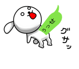 Disturbing rabbit sticker #9916150