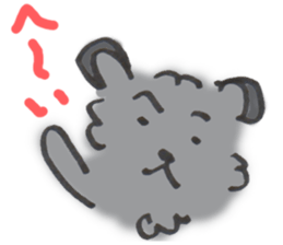 Mofu-Mofu Black Pomeranian "ToraKichi" sticker #9916558