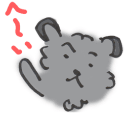 Mofu-Mofu Black Pomeranian "ToraKichi" sticker #9916558