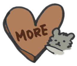 Mofu-Mofu Black Pomeranian "ToraKichi" sticker #9916565