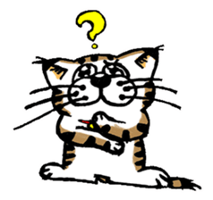 Cat of Tosa accent sticker #9916803