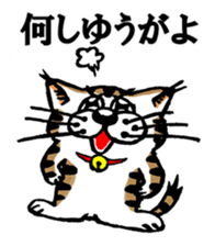 Cat of Tosa accent sticker #9916804