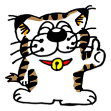 Cat of Tosa accent sticker #9916810